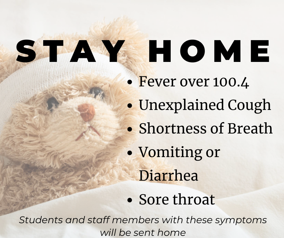 A reminder from the school nurse...