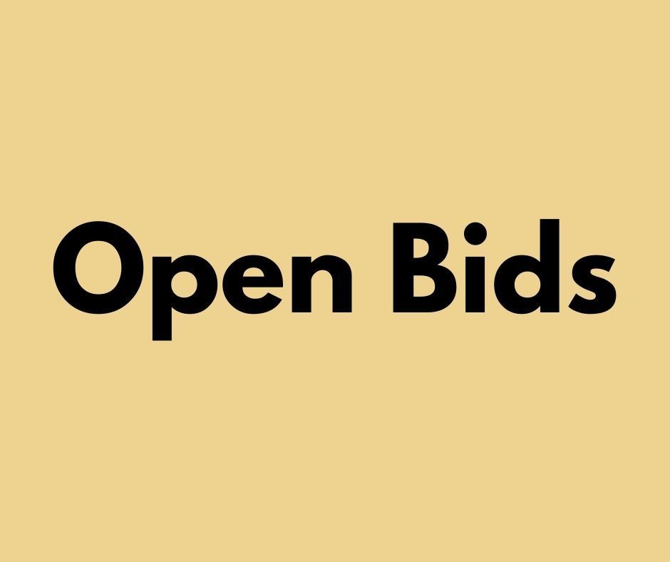 Open Bids 