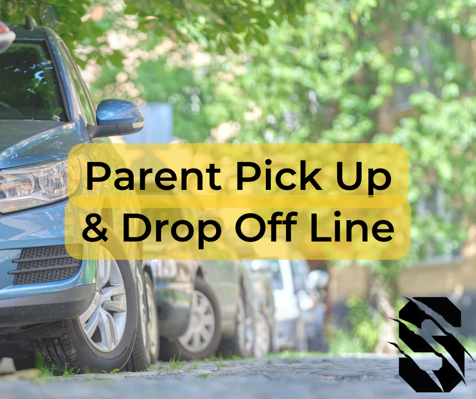 Parent pick up and drop off line change 