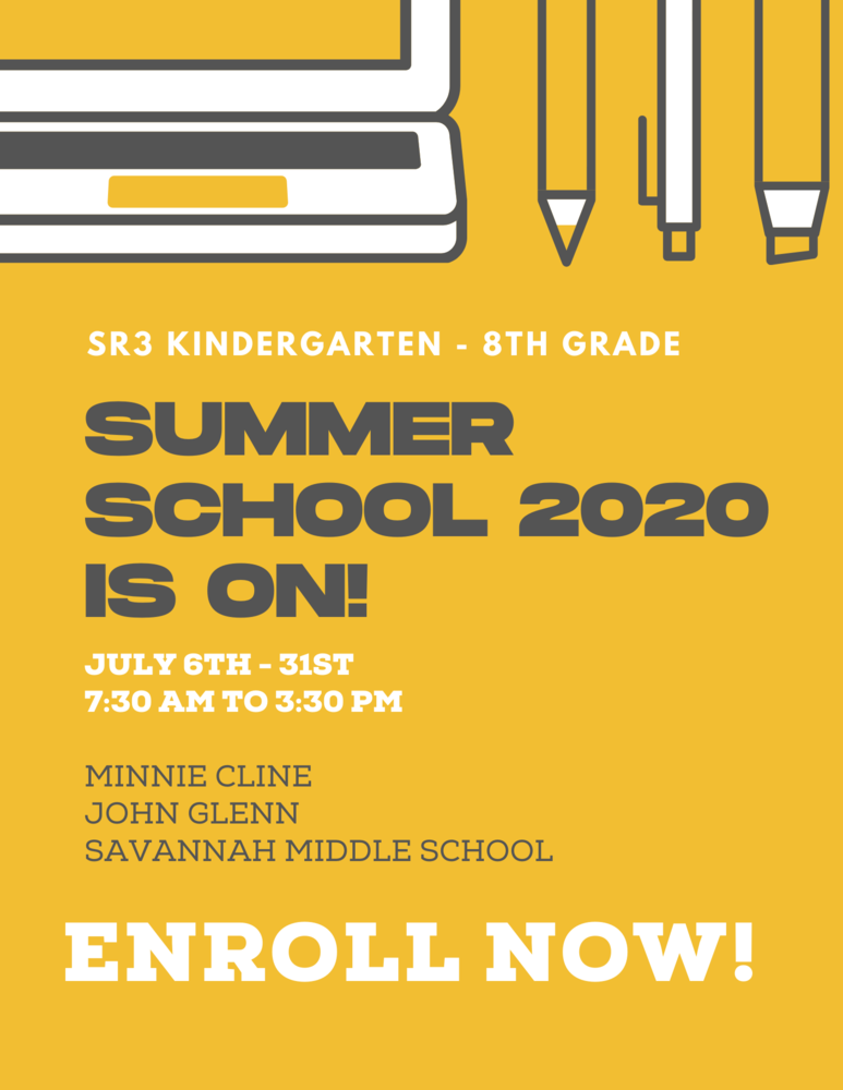 Summer School Enrollment forms available now