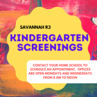 Kindergarten Screenings Rescheduled