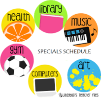 Specials Lessons & Activities Week of May 18