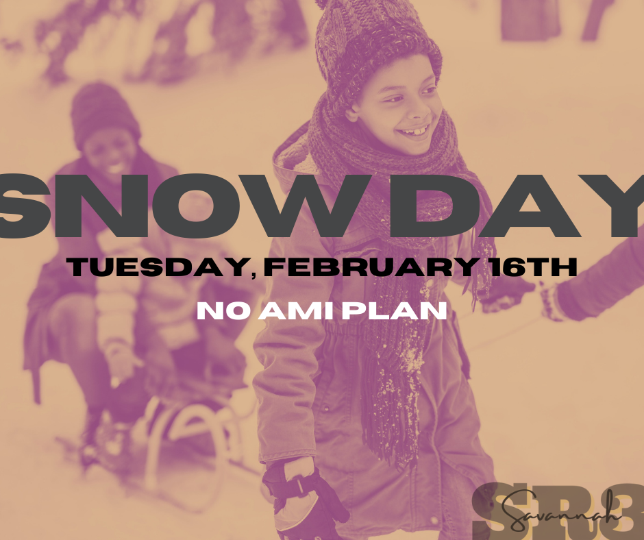 campuses closed Tuesday, February 16th.  No AMI plan.  
