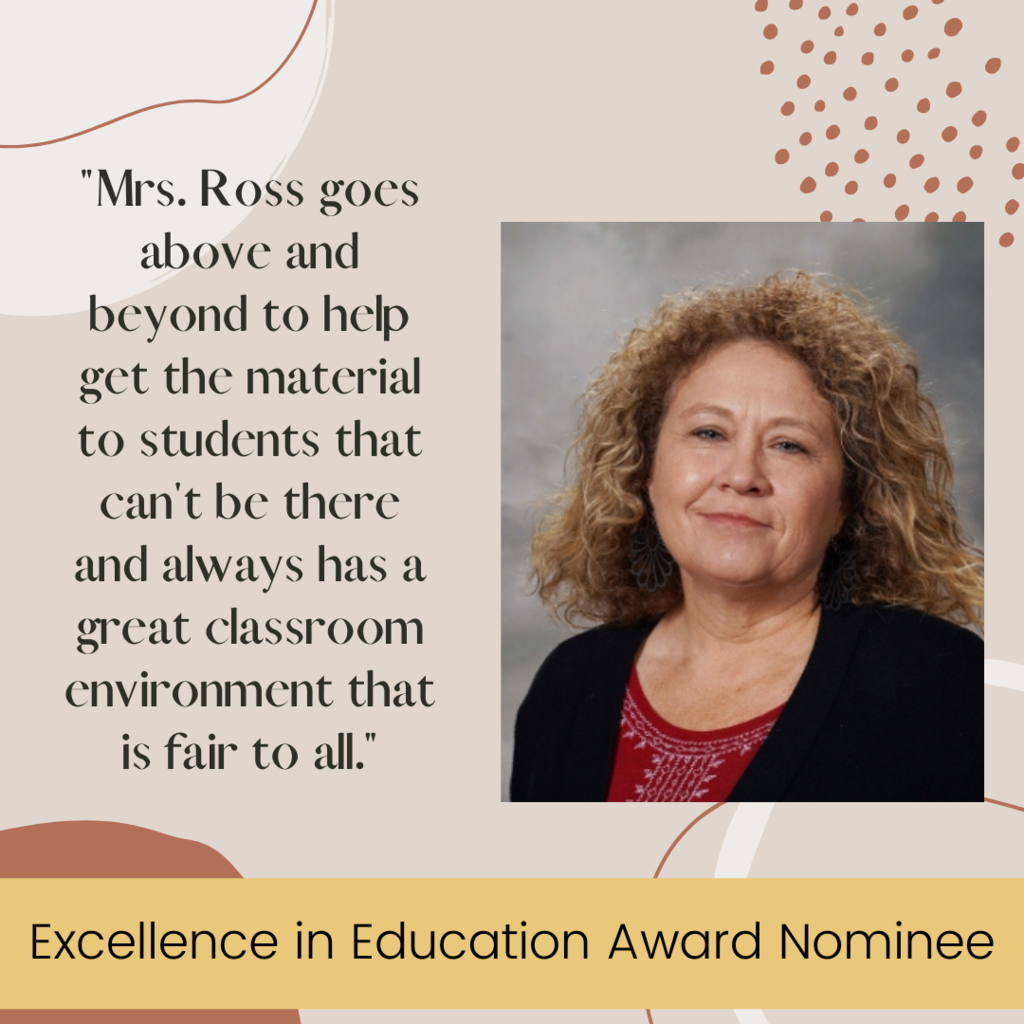 Melissa Ross Nomination