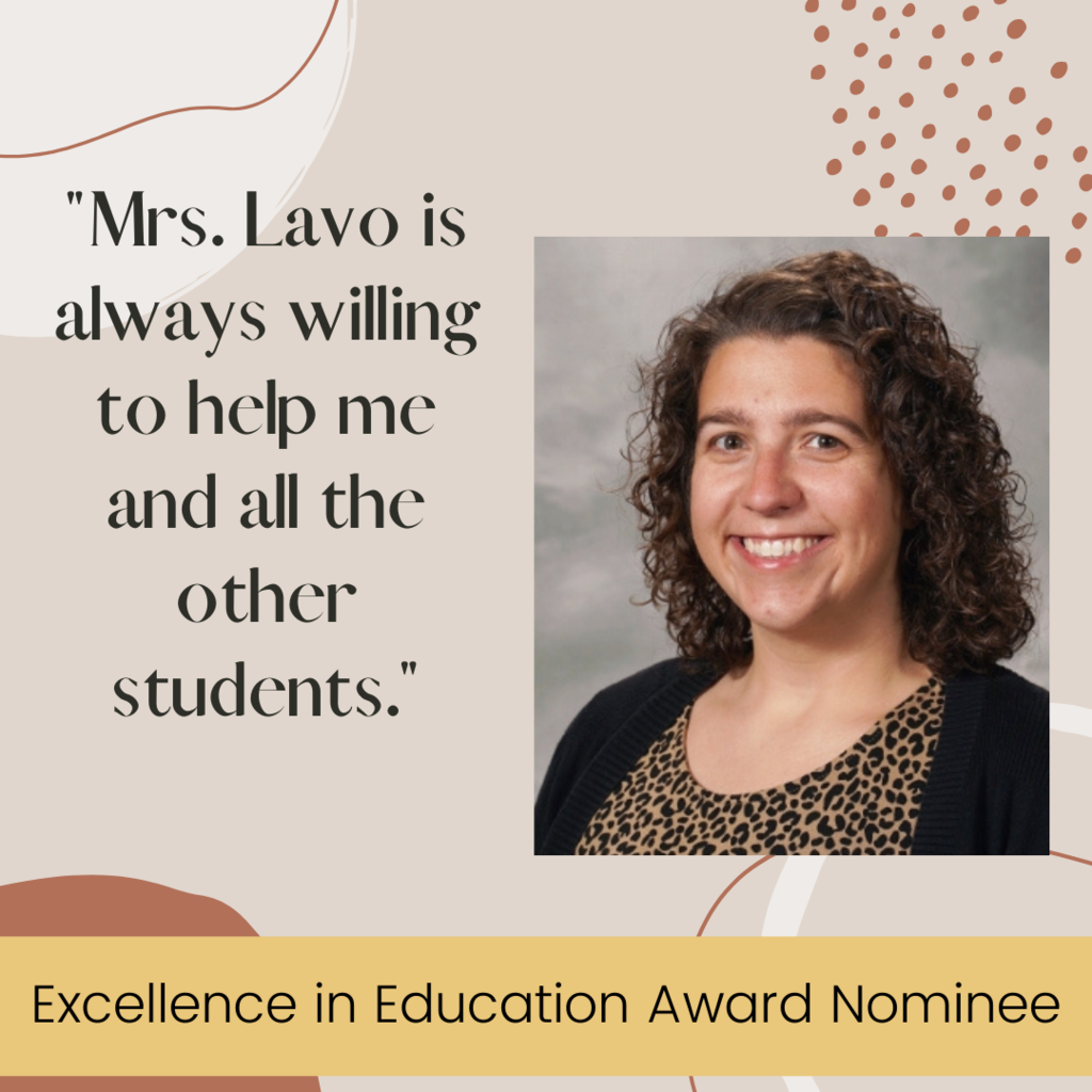 Rachel Lavo Nomination