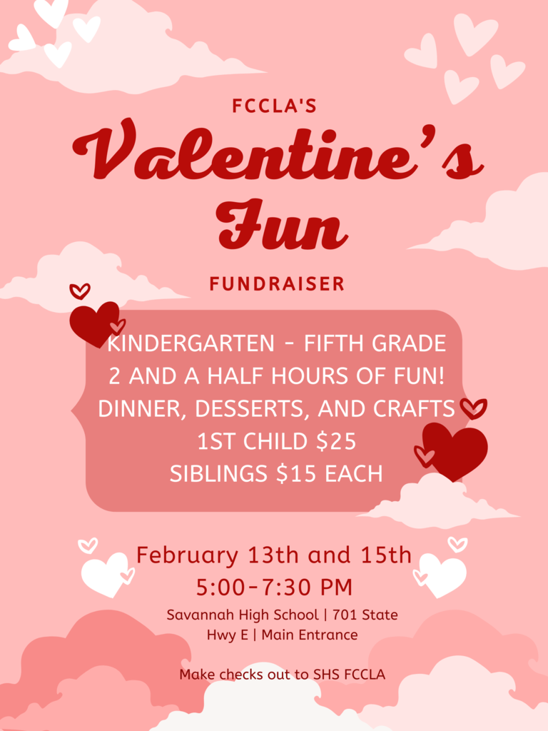 FCCLA Valentine's fun fundraiser