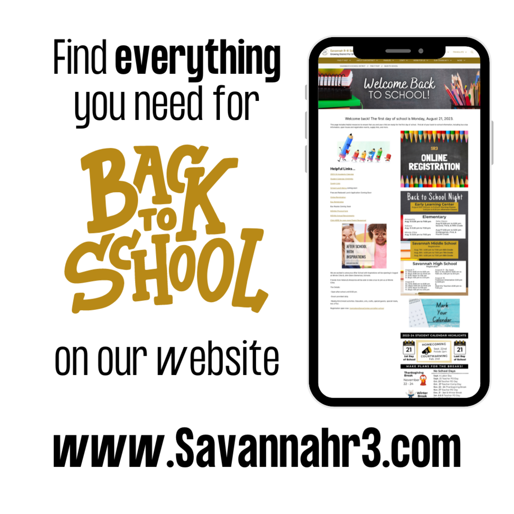 Find everything you need for Back to School on our website 