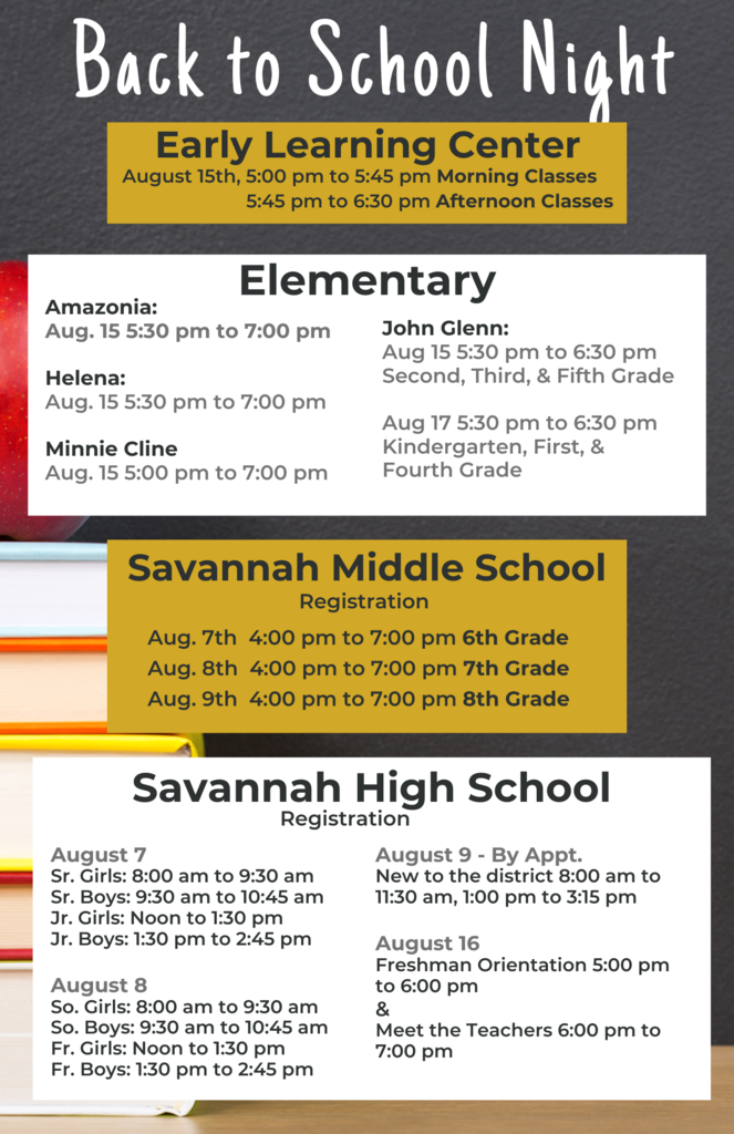 Back to school night