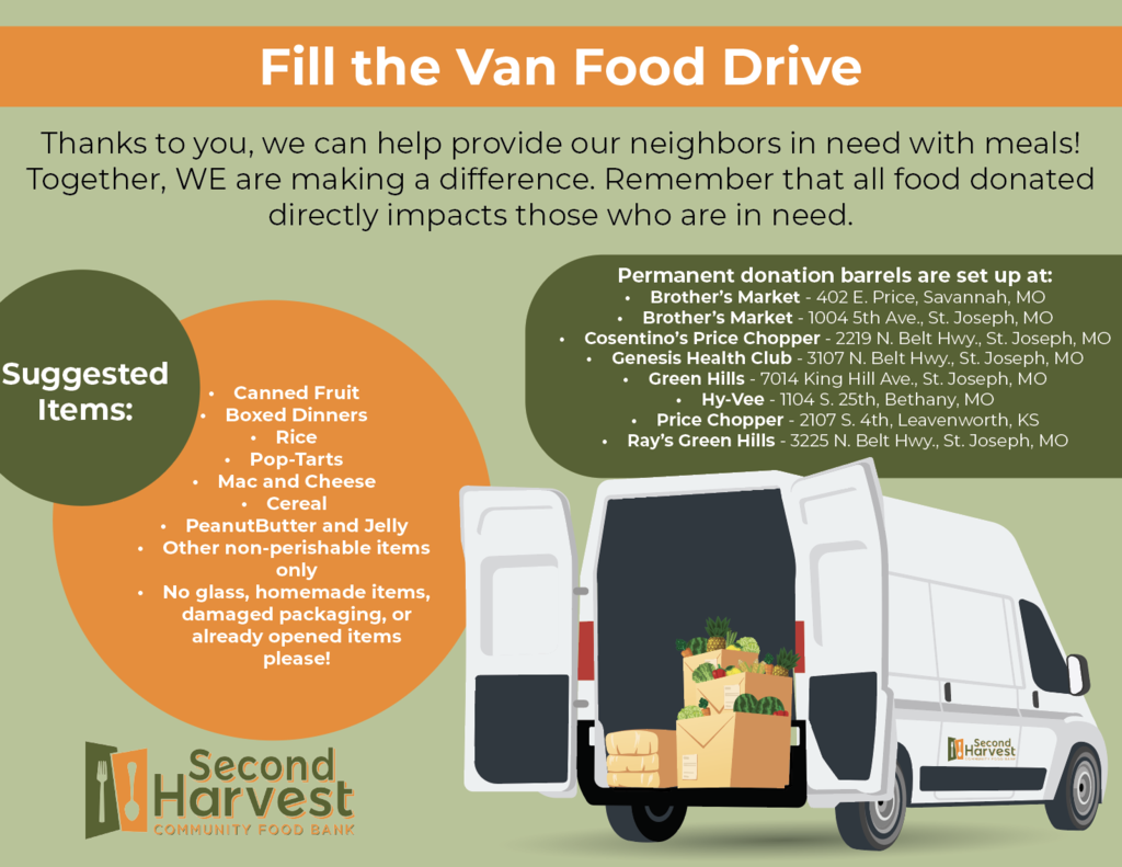 Fill the Van food drive