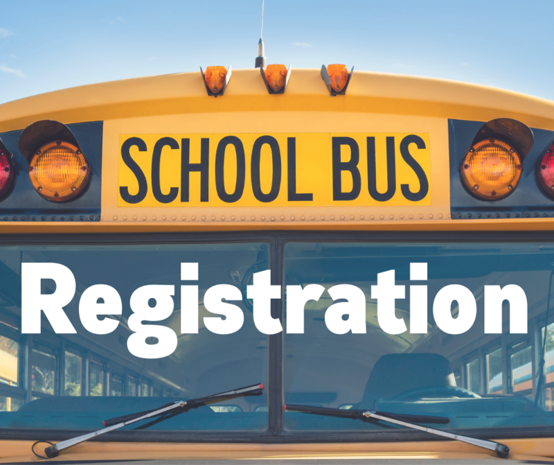 School Bus Registration 